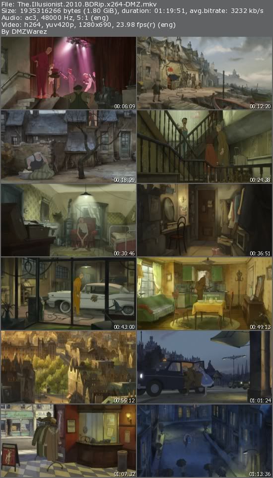 The Illusionist (2010) BDRip x264-DMZ The Illusionist (2010) BDRip x264-DMZ