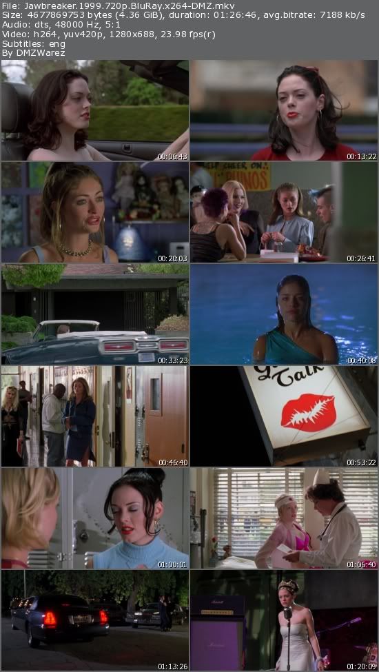 Jawbreaker (1999) 720p BluRay x264-DMZ Jawbreaker (1999) 720p BluRay x264-DMZ