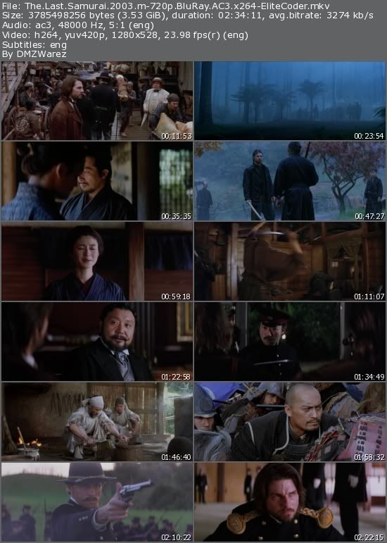 The Last Samurai (2003) m-720p BluRay AC3 x264-EliteCoder The Last Samurai (2003) m-720p BluRay AC3 x264-EliteCoder