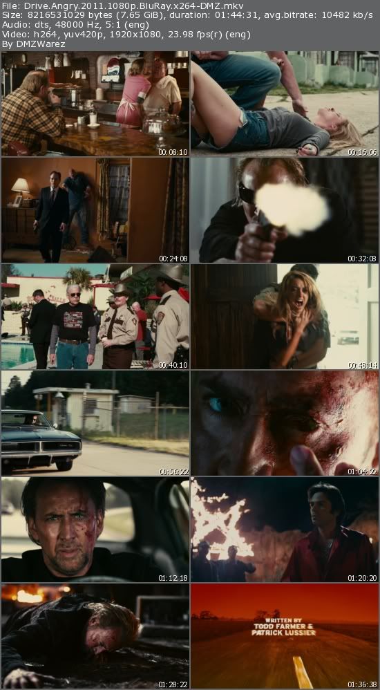 Drive Angry (2011) 1080p BluRay x264-DMZ Drive Angry (2011) 1080p BluRay x264-DMZ