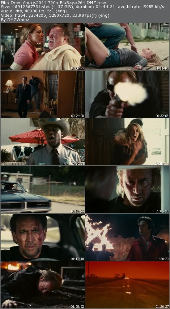 Drive Angry (2011) 720p BluRay x264-DMZ Drive Angry (2011) 720p BluRay x264-DMZ