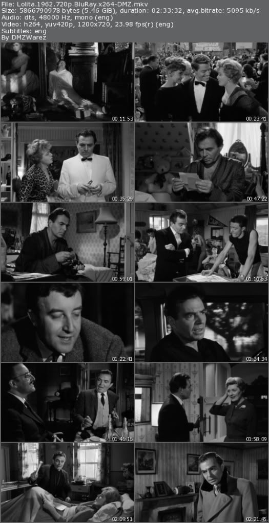 Lolita (1962) 720p BluRay x264-DMZ Lolita (1962) 720p BluRay x264-DMZ