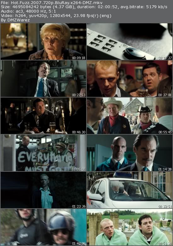 Hot Fuzz (2007) 720p BluRay x264-DMZ Hot Fuzz (2007) 720p BluRay x264-DMZ
