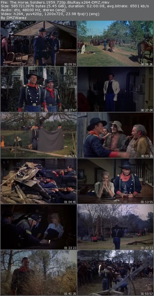 The Horse Soldiers (1959) 720p BluRay x264-DMZ The Horse Soldiers (1959) 720p BluRay x264-DMZ