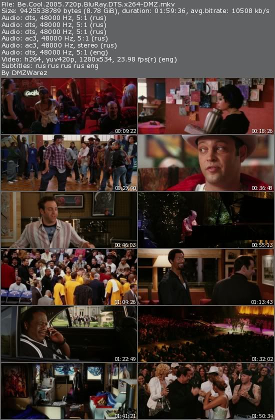 Be Cool (2005) 720p BluRay DTS x264-DMZ Be Cool (2005) 720p BluRay DTS x264-DMZ