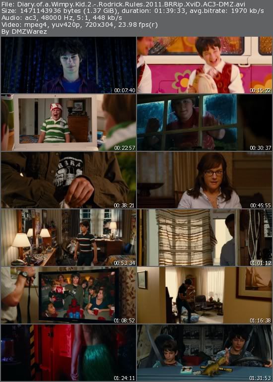 Diary of a Wimpy Kid: Rodrick Rules (2011) BRRip XviD AC3-DMZ Diary of a Wimpy Kid: Rodrick Rules (2011) BRRip XviD AC3-DMZ