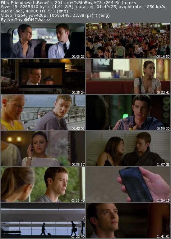 Friends with Benefits (2011) mHD BluRay AC3 x264-Soltu Friends with Benefits (2011) mHD BluRay AC3 x264-Soltu