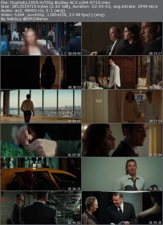 Duplicity (2009) m720p BluRay AC3 x264-ST1D Duplicity (2009) m720p BluRay AC3 x264-ST1D
