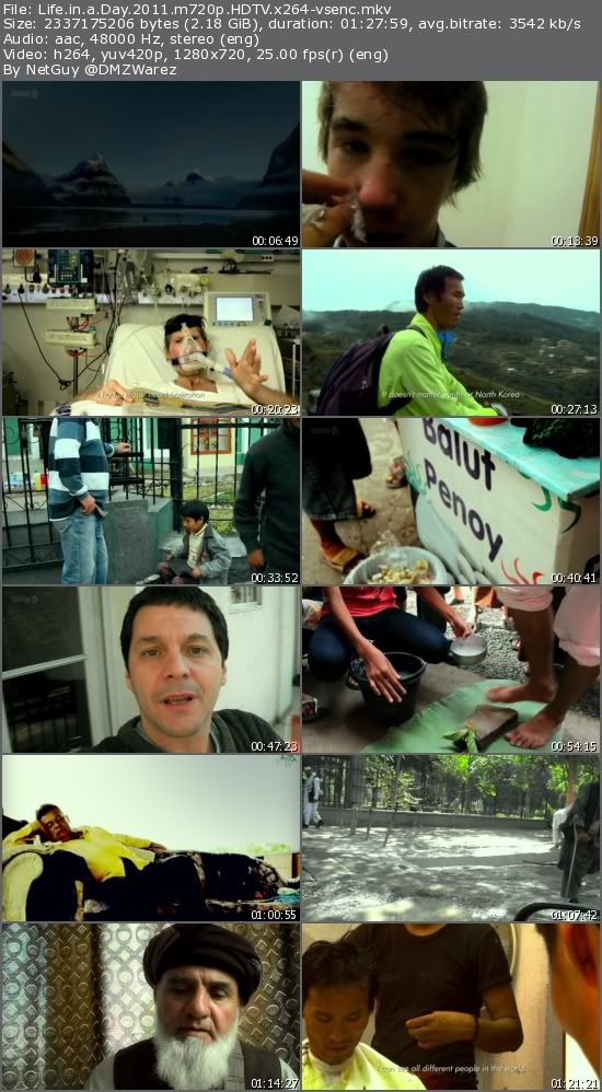 Life in a Day (2011) m720p HDTV x264-vsenc Life in a Day (2011) m720p HDTV x264-vsenc