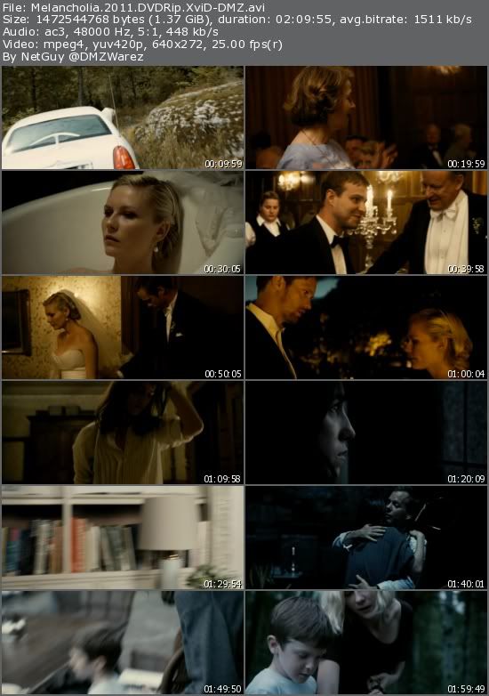 Melancholia (2011) DVDRip XviD-DMZ Melancholia (2011) DVDRip XviD-DMZ
