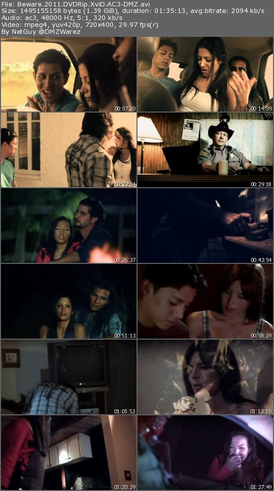 Beware (2010) DVDRip XviD AC3-DMZ Beware (2010) DVDRip XviD AC3-DMZ