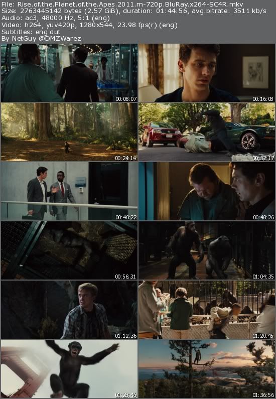 Rise of the Planet of the Apes (2011) m-720p BluRay x264-SC4R Rise of the Planet of the Apes (2011) m-720p BluRay x264-SC4R