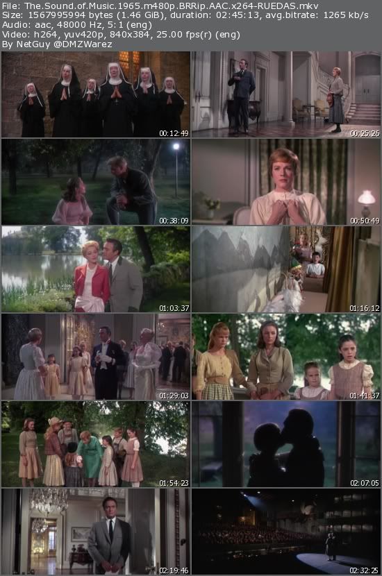 The Sound of Music (1965) m480p BRRip AAC x264-RUEDAS The Sound of Music (1965) m480p BRRip AAC x264-RUEDAS