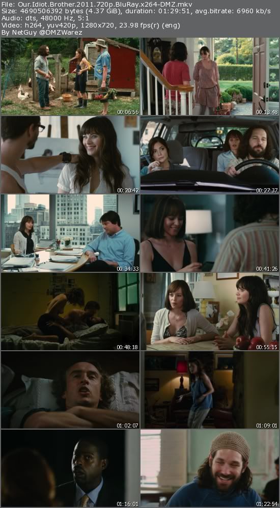 Our Idiot Brother (2011) 720p BluRay x264-DMZ Our Idiot Brother (2011) 720p BluRay x264-DMZ