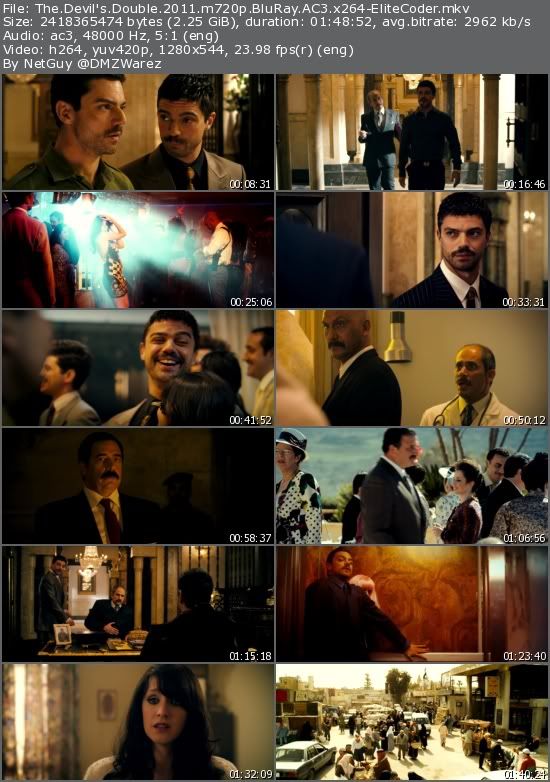 The Devil's Double (2011) m720p BluRay AC3 x264-EliteCoder The Devil's Double (2011) m720p BluRay AC3 x264-EliteCoder