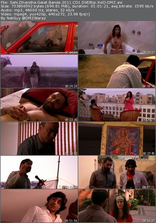 Sahi Dhandhe Galat Bande (2011) DVDRip XviD-DMZ Sahi Dhandhe Galat Bande (2011) DVDRip XviD-DMZ
