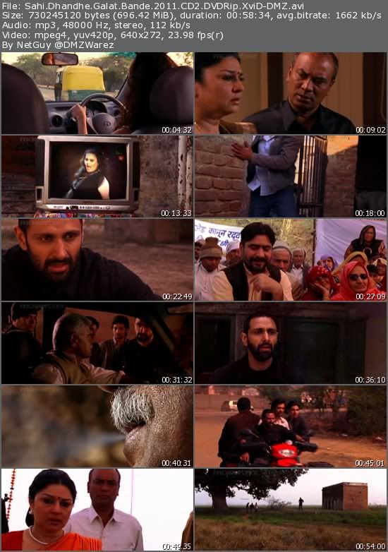 Sahi Dhandhe Galat Bande (2011) DVDRip XviD-DMZ Sahi Dhandhe Galat Bande (2011) DVDRip XviD-DMZ