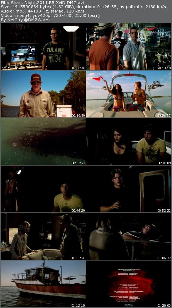 Shark Night (2011) R5 XviD-DMZ Shark Night (2011) R5 XviD-DMZ