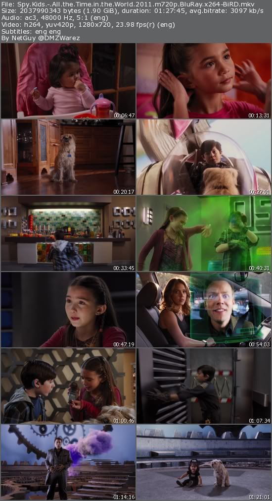 Spy Kids: All the Time in the World (2011) m720p BluRay x264-BiRD Spy Kids: All the Time in the World (2011) m720p BluRay x264-BiRD