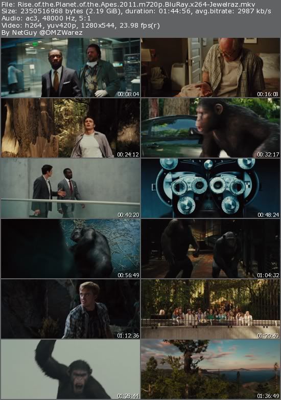Rise of the Planet of the Apes (2011) m720p BluRay x264-Jewelraz Rise of the Planet of the Apes (2011) m720p BluRay x264-Jewelraz