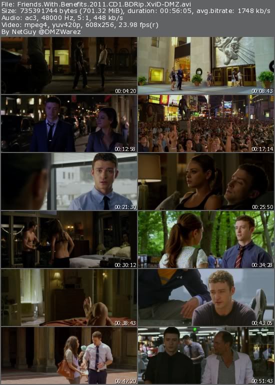 Friends With Benefits (2011) BDRip XviD-DMZ Friends With Benefits (2011) BDRip XviD-DMZ