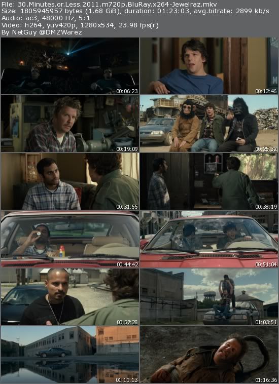 30 Minutes or Less (2011) m720p BluRay x264-Jewelraz 30 Minutes or Less (2011) m720p BluRay x264-Jewelraz