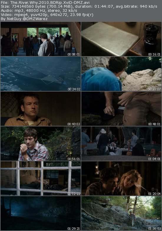 The River Why (2010) BDRip XviD-DMZ The River Why (2010) BDRip XviD-DMZ