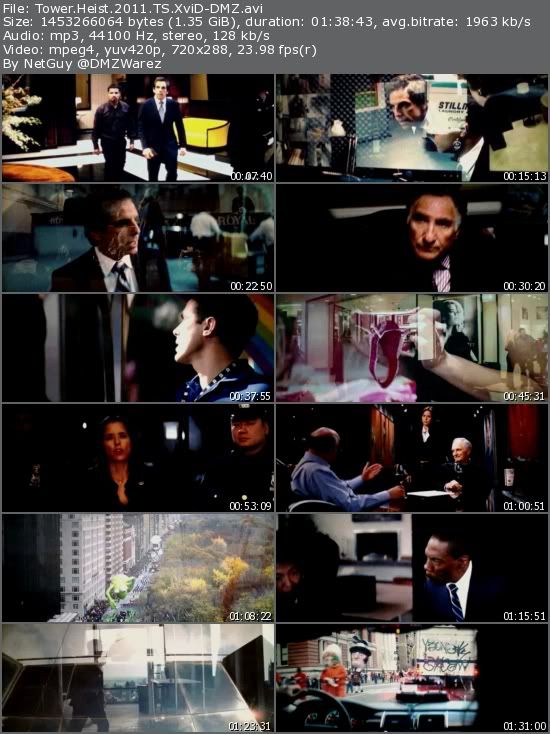 Tower Heist (2011) TS XviD-DMZ Tower Heist (2011) TS XviD-DMZ
