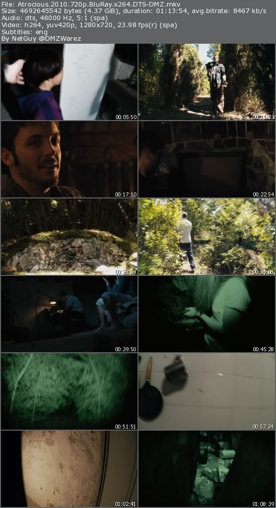 Atrocious (2010) 720p BluRay x264 DTS-DMZ Atrocious (2010) 720p BluRay x264 DTS-DMZ