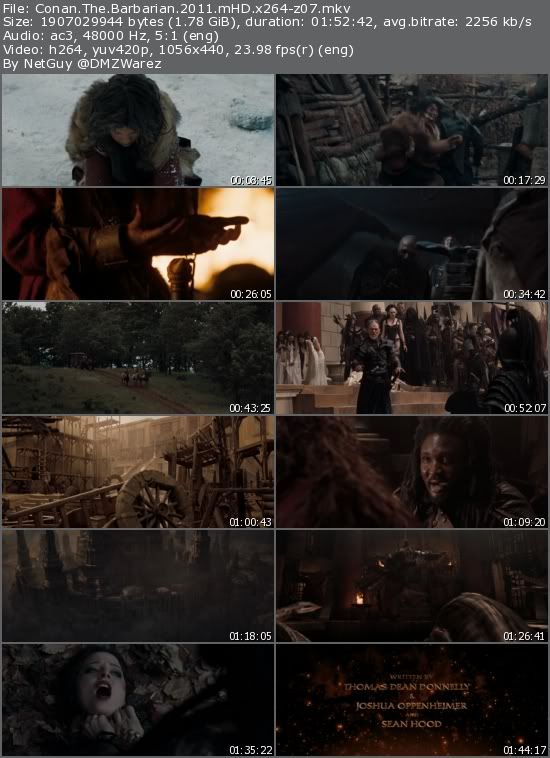 Conan The Barbarian (2011) mHD x264-z07 Conan The Barbarian (2011) mHD x264-z07