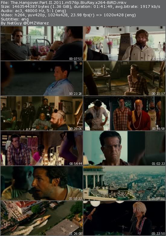 The Hangover Part II (2011) m576p BluRay x264-BiRD The Hangover Part II (2011) m576p BluRay x264-BiRD