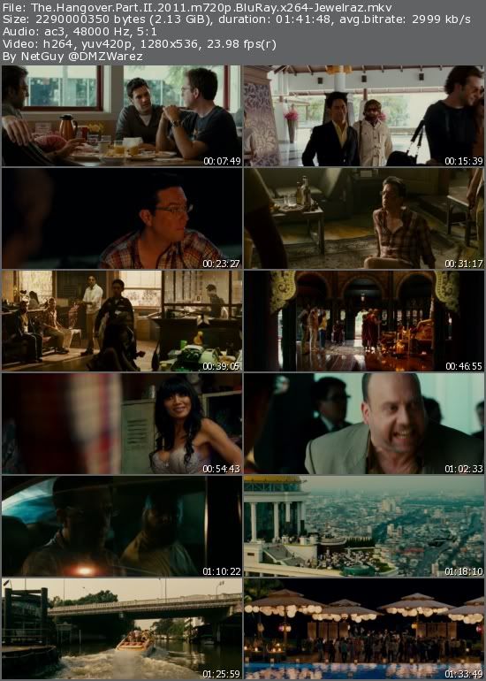 The Hangover Part II (2011) m720p BluRay x264-Jewelraz The Hangover Part II (2011) m720p BluRay x264-Jewelraz