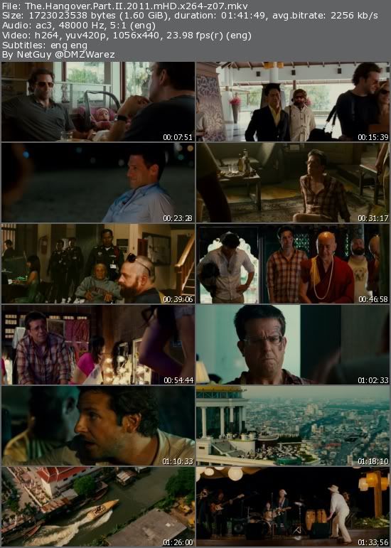 The Hangover Part II (2011) mHD x264-z07 The Hangover Part II (2011) mHD x264-z07
