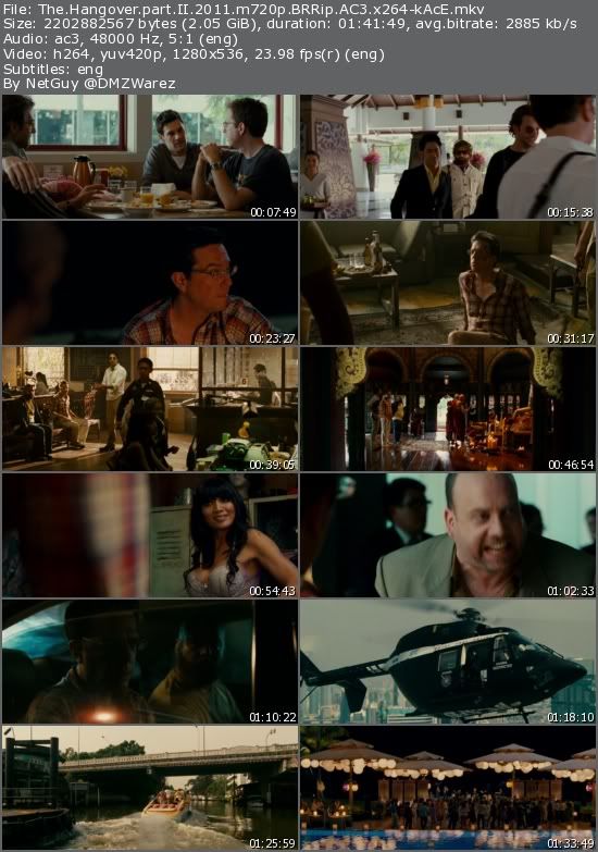The Hangover Part II (2011) m720p BRRip AC3 x264-kAcE The Hangover Part II (2011) m720p BRRip AC3 x264-kAcE