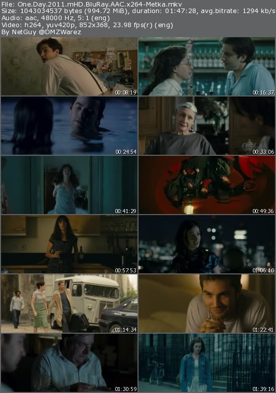 One Day (2011) mHD BluRay AAC x264-Metka One Day (2011) mHD BluRay AAC x264-Metka