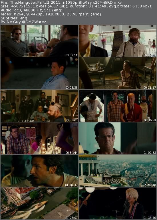 The Hangover Part II (2011) m1080p BluRay x264-BiRD The Hangover Part II (2011) m1080p BluRay x264-BiRD