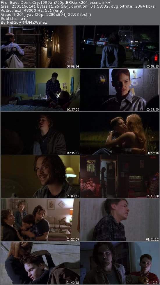 Boys Don't Cry (1999) m720p BRRip x264-vsenc Boys Don't Cry (1999) m720p BRRip x264-vsenc
