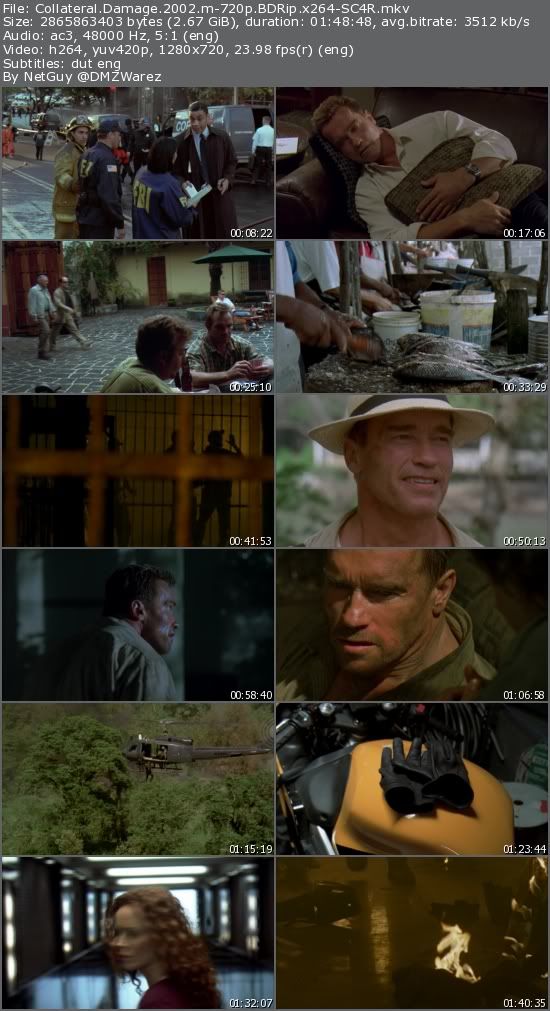 Collateral Damage (2002) m-720p BDRip x264-SC4R Collateral Damage (2002) m-720p BDRip x264-SC4R