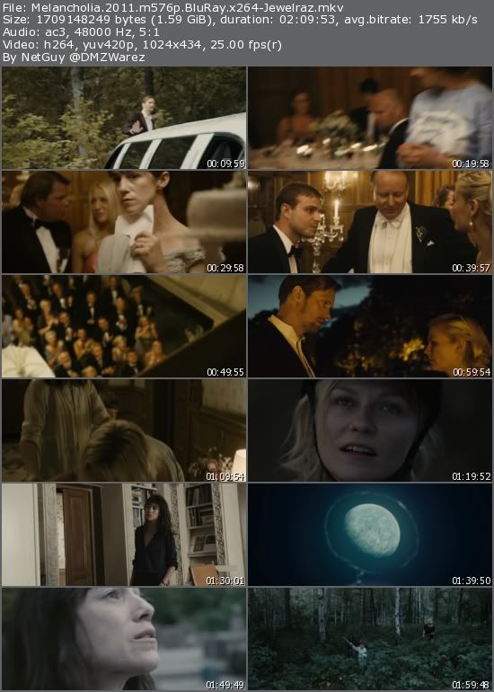 Melancholia (2011) m576p BluRay x264-Jewelraz Melancholia (2011) m576p BluRay x264-Jewelraz