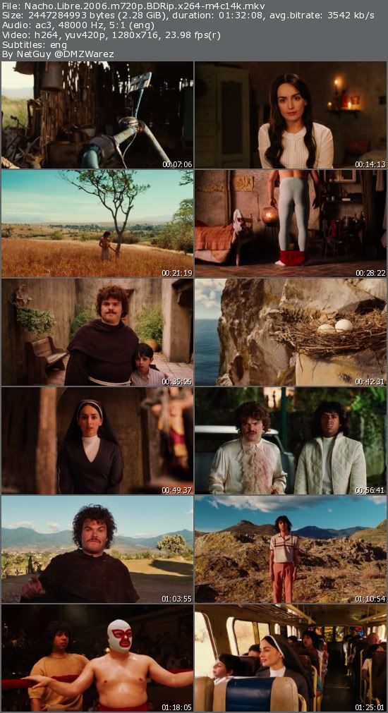 Nacho Libre (2006) m720p BDRip x264-m4c14k Nacho Libre (2006) m720p BDRip x264-m4c14k
