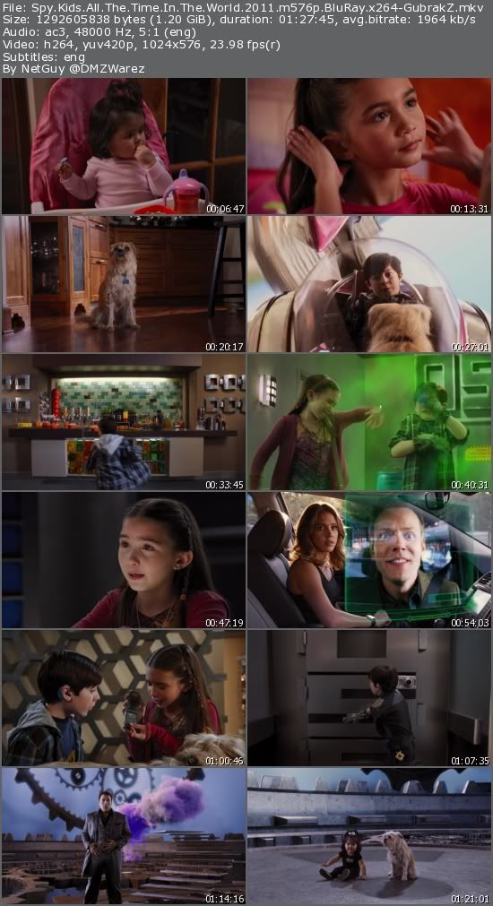 Spy Kids All The Time In The World (2011) m576p BluRay x264-GubrakZ Spy Kids All The Time In The World (2011) m576p BluRay x264-GubrakZ