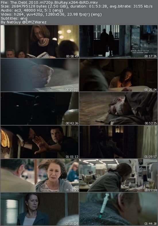 The Debt (2010) m720p BluRay x264-BiRD The Debt (2010) m720p BluRay x264-BiRD