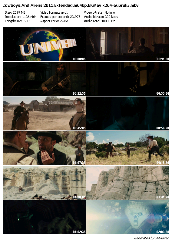 Cowboys And Aliens (2011) Extended m640p BluRay x264-GubrakZ Cowboys And Aliens (2011) Extended m640p BluRay x264-GubrakZ