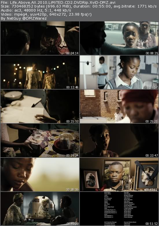 Life Above All (2010) LiMiTED DVDRip XviD-DMZ Life Above All (2010) LiMiTED DVDRip XviD-DMZ