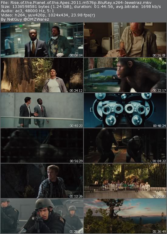Rise of the Planet of the Apes (2011) m576p BluRay x264-Jewelraz Rise of the Planet of the Apes (2011) m576p BluRay x264-Jewelraz