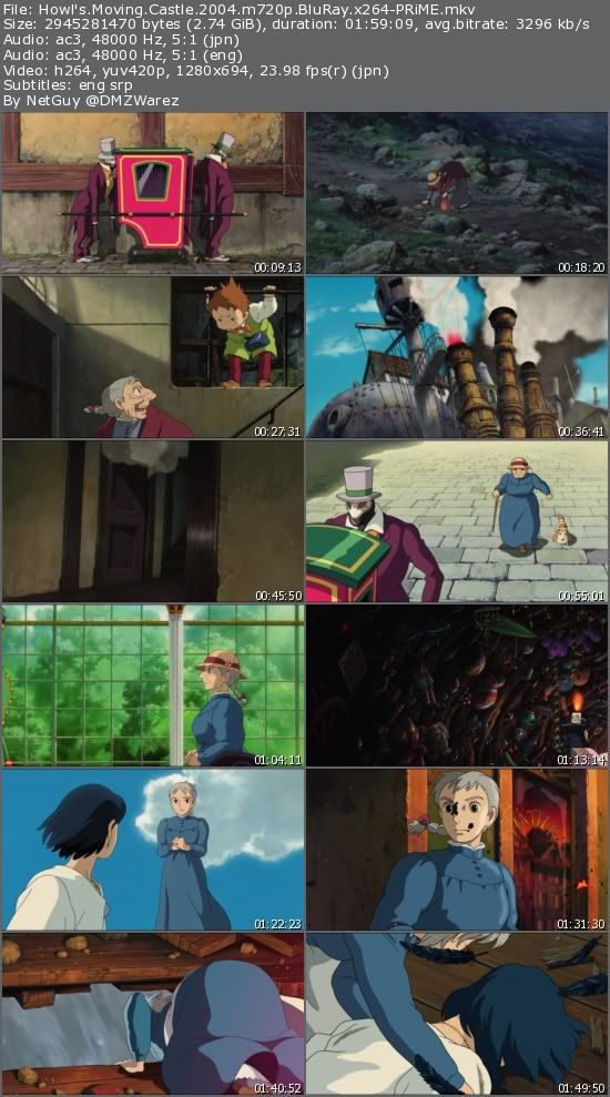 Howl's Moving Castle (2004) m720p BluRay x264-PRiME Howl's Moving Castle (2004) m720p BluRay x264-PRiME