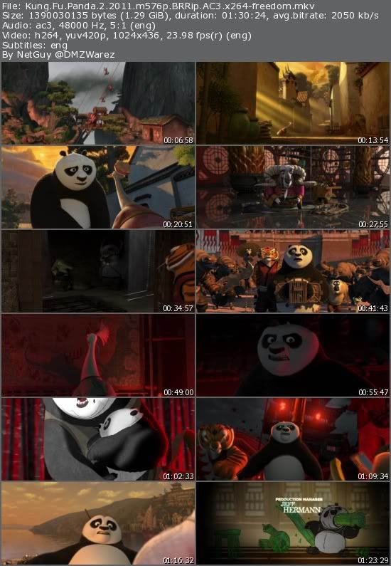 Kung Fu Panda 2 (2011) m576p BRRip AC3 x264-freedom Kung Fu Panda 2 (2011) m576p BRRip AC3 x264-freedom
