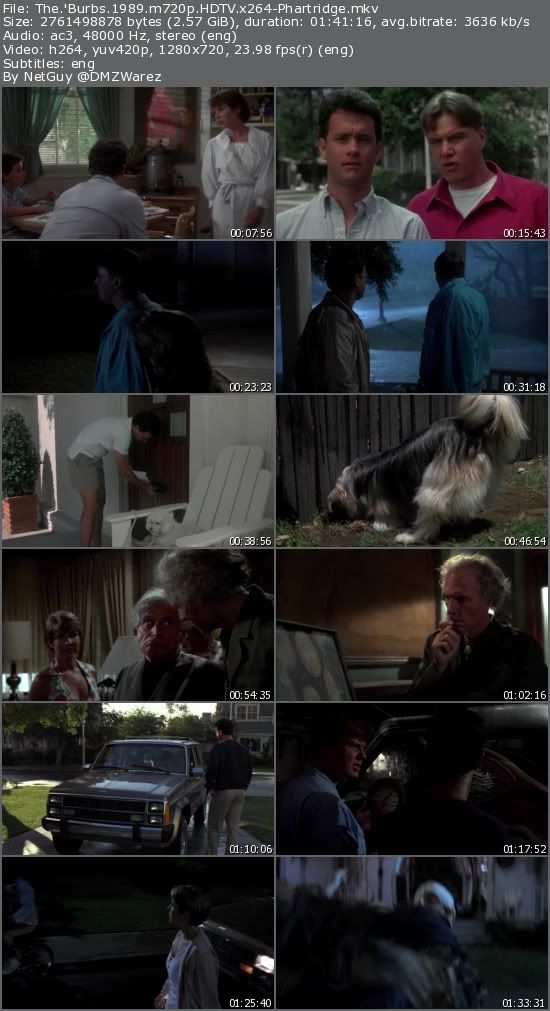 The 'Burbs (1989) m720p HDTV x264-Phartridge The 'Burbs (1989) m720p HDTV x264-Phartridge