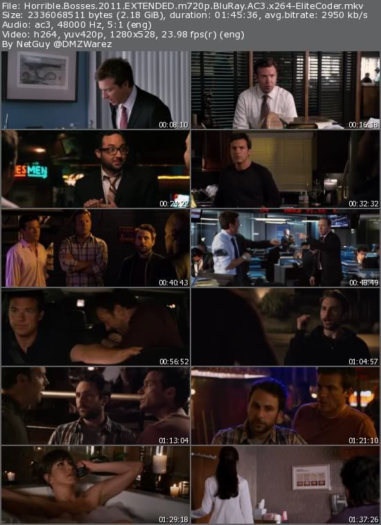 Horrible Bosses (2011) EXTENDED m720p BluRay AC3 x264-EliteCoder Horrible Bosses (2011) EXTENDED m720p BluRay AC3 x264-EliteCoder
