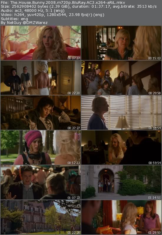The House Bunny (2008) m720p BluRay AC3 x264-aRiL The House Bunny (2008) m720p BluRay AC3 x264-aRiL